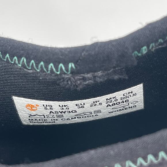 TIMBERLAND Adley Way Boot Sandals Size 5.5 Peep Toe Very Berry Hiking Outdoor - Picture 7 of 11